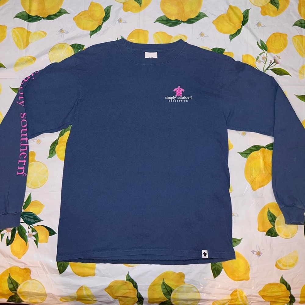 Navy blue Simply Southern shirt!